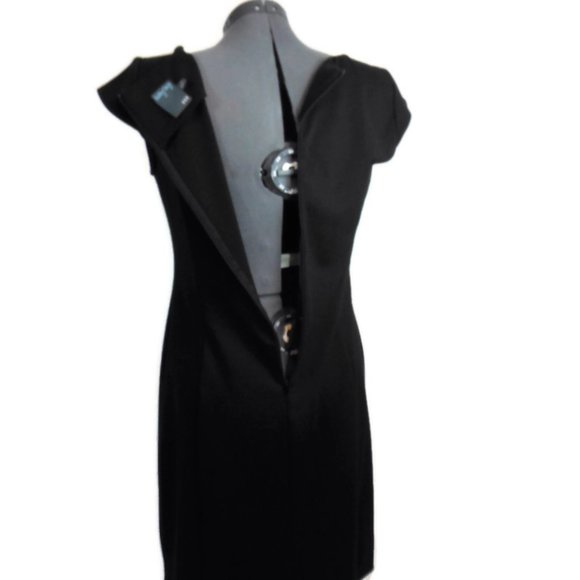 Gabby Skye Black & White Dress - 10 - Picture 8 of 10